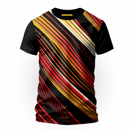 Geometric groove | Men T-shirt